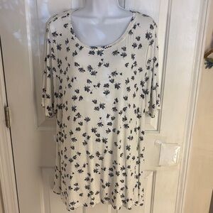Lane Bryant Floral Print Women's Top